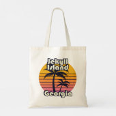 Jekyll Island Beach Georgia Tote Bag (Achterkant)
