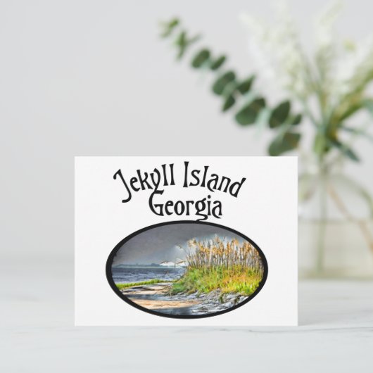 Jekyll Island Briefkaart (Staand voorkant)