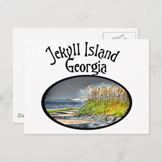 Jekyll Island Briefkaart (Voorkant / Achterkant)