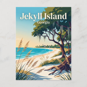 Jekyll Island, Georgia Briefkaart