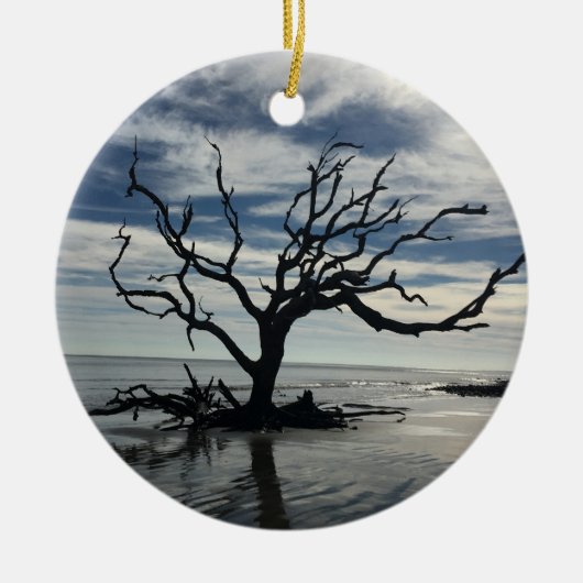 Jekyll Island Georgia Keramisch Ornament (Voorkant)