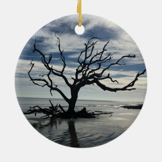 Jekyll Island Georgia Keramisch Ornament (Achterkant)