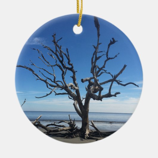Jekyll Island Georgia Keramisch Ornament (Voorkant)