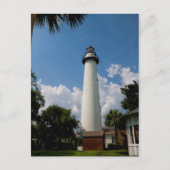 Jekyll Island Georgia Lighthouse Briefkaart (Voorkant)