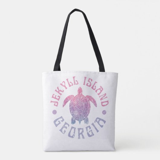 Jekyll Island Georgia Tote Bag (Achterkant)