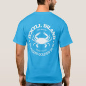 Jekyll Island (krab) T-shirt (Achterkant)