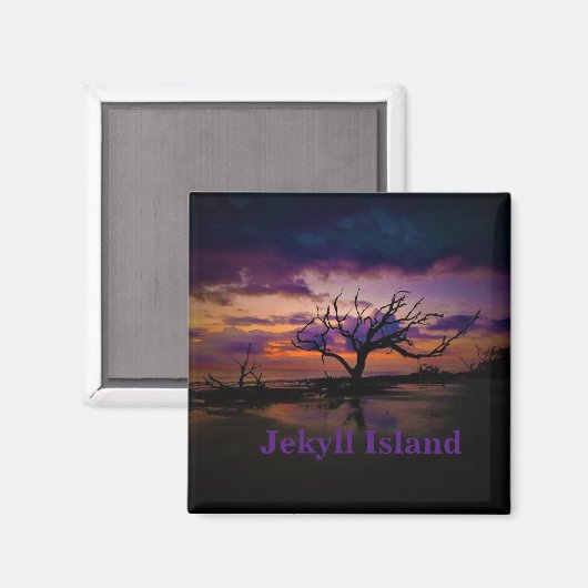 Jekyll Island magnet (Voorkant / Achterkant)