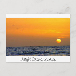 Jekyll Island Sunrise Briefkaart