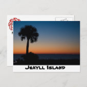 Jekyll Island Sunrise Briefkaart (Voorkant / Achterkant)