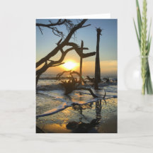 jekyll Island sunrise card #4 (blanco binnenin)