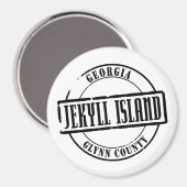 Jekyll Island Titel Magneet (Voorkant / Achterkant)