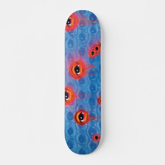 Jell-EYE-fish Persoonlijk Skateboard (Voorkant)