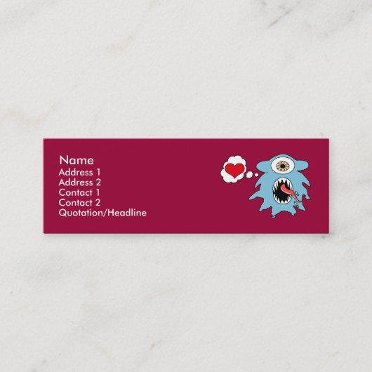 Jelli Luv Skinny Visitekaartje (Voorkant)