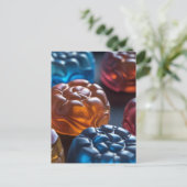 Jellied Candy Fun Briefkaart (Staand voorkant)