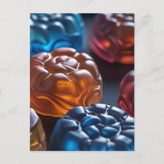 Jellied Candy Fun Briefkaart (Voorkant)