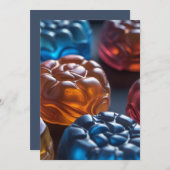 Jellied Candy Fun Kaart (Voorkant / Achterkant)