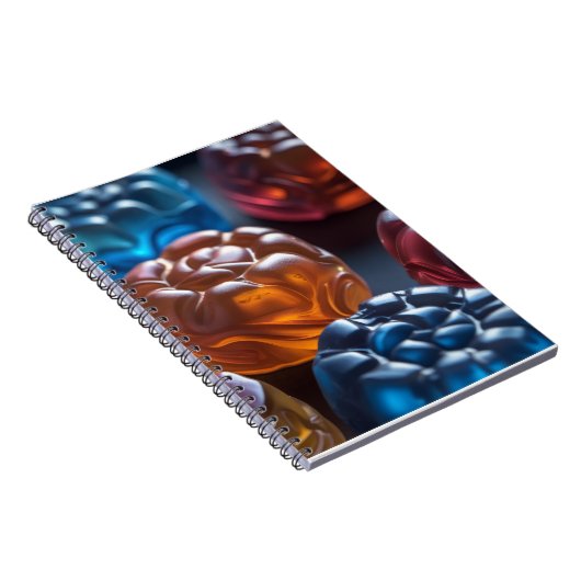 Jellied Candy Fun Notitieboek (Rechterzijde)