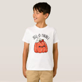 Jello Daar Funny Sinaasappel Jello Pun T-shirt (Voorkant volledig)