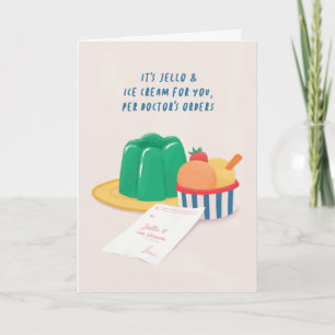 Jello en Ice Cream krijgen een snelle kaart