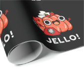 Jello Funny Jello op de telefoon Pun Dark BG Cadeaupapier (Rol Hoek)