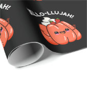 Jello-llujah Funny Jello Food Pun Dark BG Cadeaupapier (Rol Hoek)