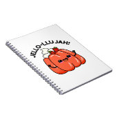 Jello-llujah Grappige Jello Eet Pun Notitieboek (Rechterzijde)