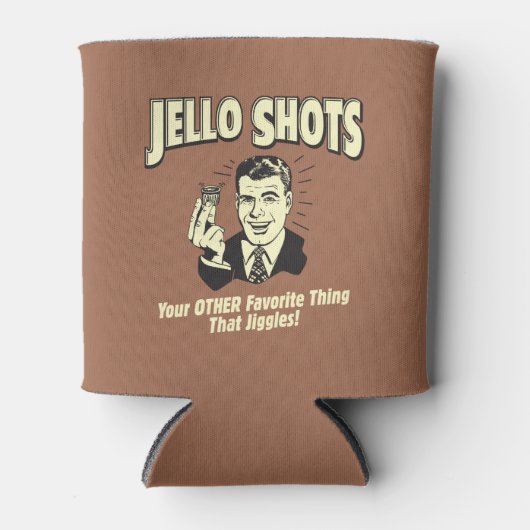 Jello Shots: Andere favoriete dingen Blikjeskoeler (Voorkant)