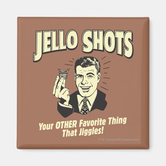 Jello Shots: Andere favoriete dingen Magneet (Voorkant)
