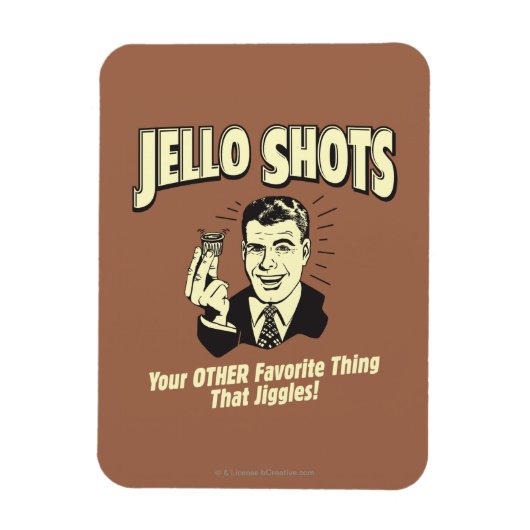 Jello Shots: Andere favoriete dingen Magneet (Verticaal)
