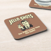 Jello Shots: Andere favoriete dingen Onderzetter (Linkerzijde)