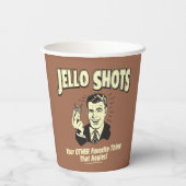 Jello Shots: Andere favoriete dingen Papieren Bekers (Achterkant)