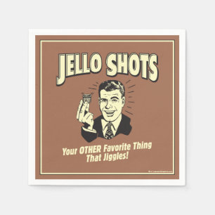 Jello Shots: Andere favoriete dingen Servet
