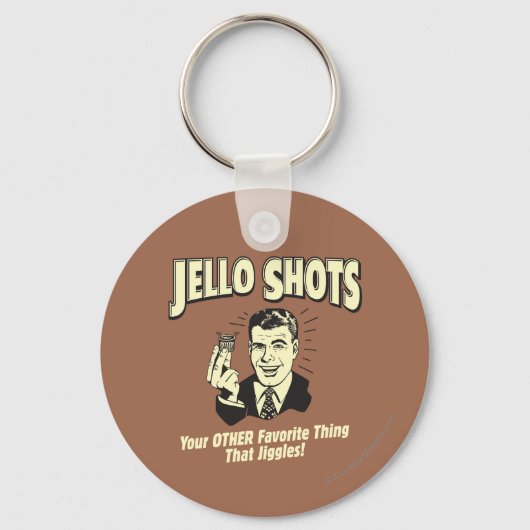 Jello Shots: Andere favoriete dingen Sleutelhanger (Voorkant)