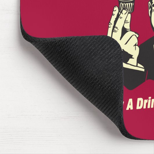 Jello Shots: Drink dat je niet kunt morsen Muismat (Hoek)