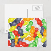 Jelly Babies Briefkaart (Voorkant / Achterkant)