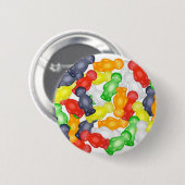 Jelly Babies Ronde Button 5,7 Cm (Voorkant /achterkant)