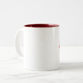 Jelly Babies Tweekleurige Koffiemok (Voorkant links)