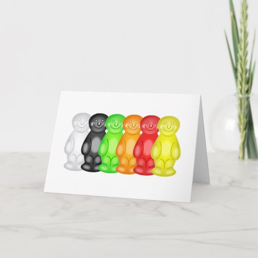 Jelly Baby Gang Kaart (Voorkant)