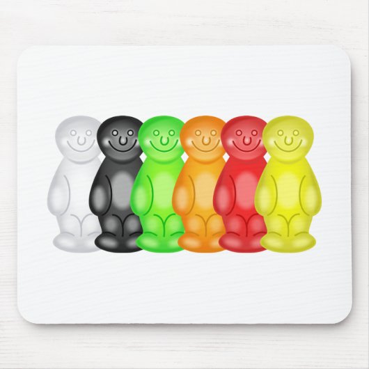 Jelly Baby Gang Muismat (Voorkant)