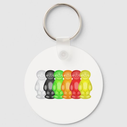 Jelly Baby Gang Sleutelhanger (Voorkant)