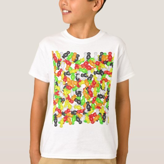 Jelly Baby Wallpaper T-shirt (Voorkant)