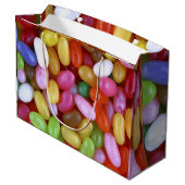 Jelly Bans op Large Gift Bag Cadeautasje (Achterkant Gekanteld)