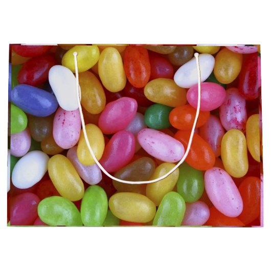 Jelly Bans op Large Gift Bag Large Cadeautasje (Voorkant)