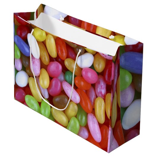 Jelly Bans op Large Gift Bag Large Cadeautasje (Voorkant Gekanteld)