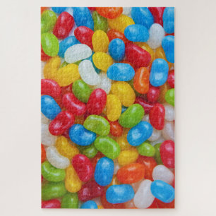 Jelly Bans, regenboogkleurig en zoet Legpuzzel