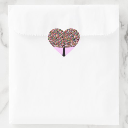 Jelly Bean Boom Hart Sticker (Tas)