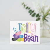 Jelly Bean Briefkaart (Staand voorkant)
