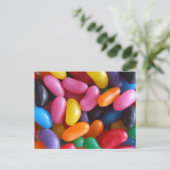 Jelly Bean Briefkaart (Staand voorkant)