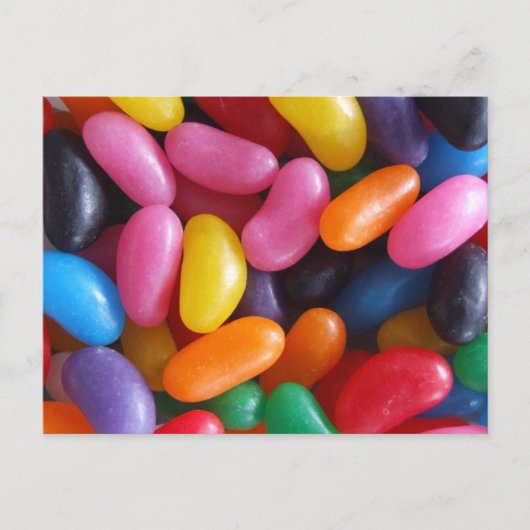 Jelly Bean Briefkaart (Voorkant)