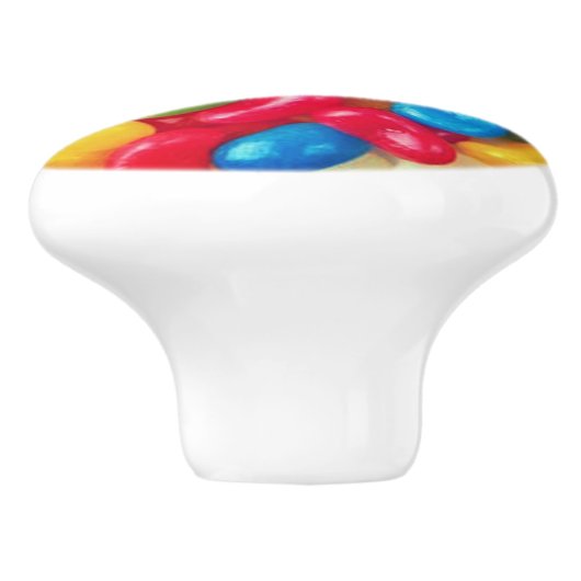 JELLY BEAN CERAMIC KNOB KERAMISCHE KNOP (Zijkant)